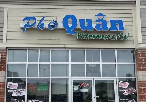 Group dinner at Phở Quân